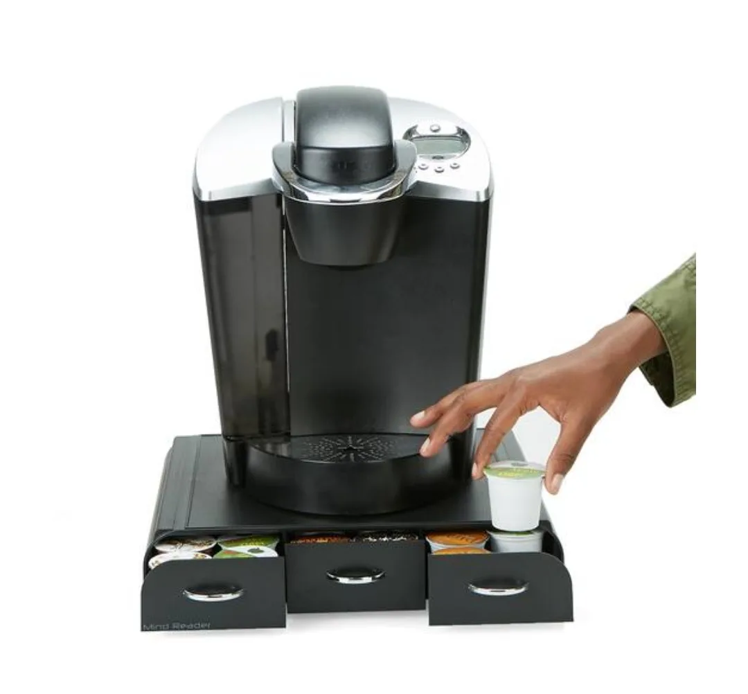 🥕 Used Coffee Pod Holder 36 K Cup Storage Rack Cups Drawer image indicator(8)