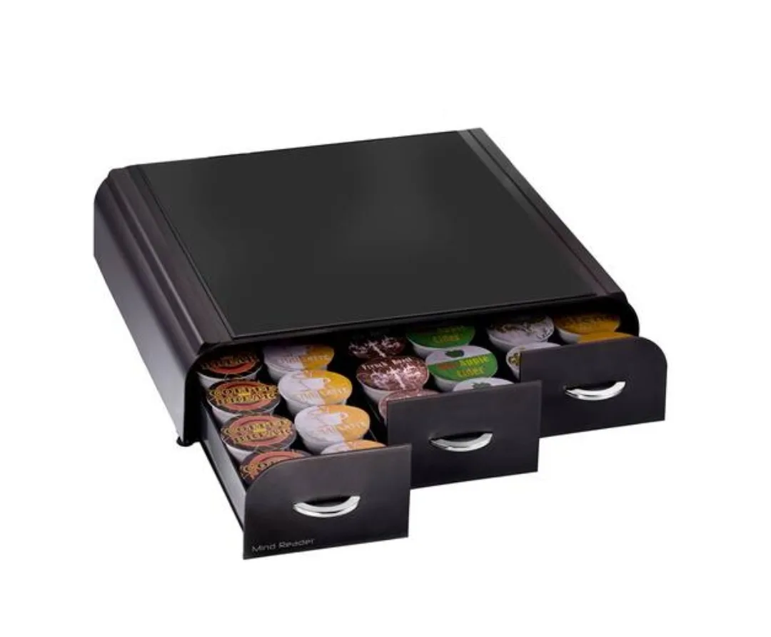 🥕 Used Coffee Pod Holder 36 K Cup Storage Rack Cups Drawer image indicator(9)