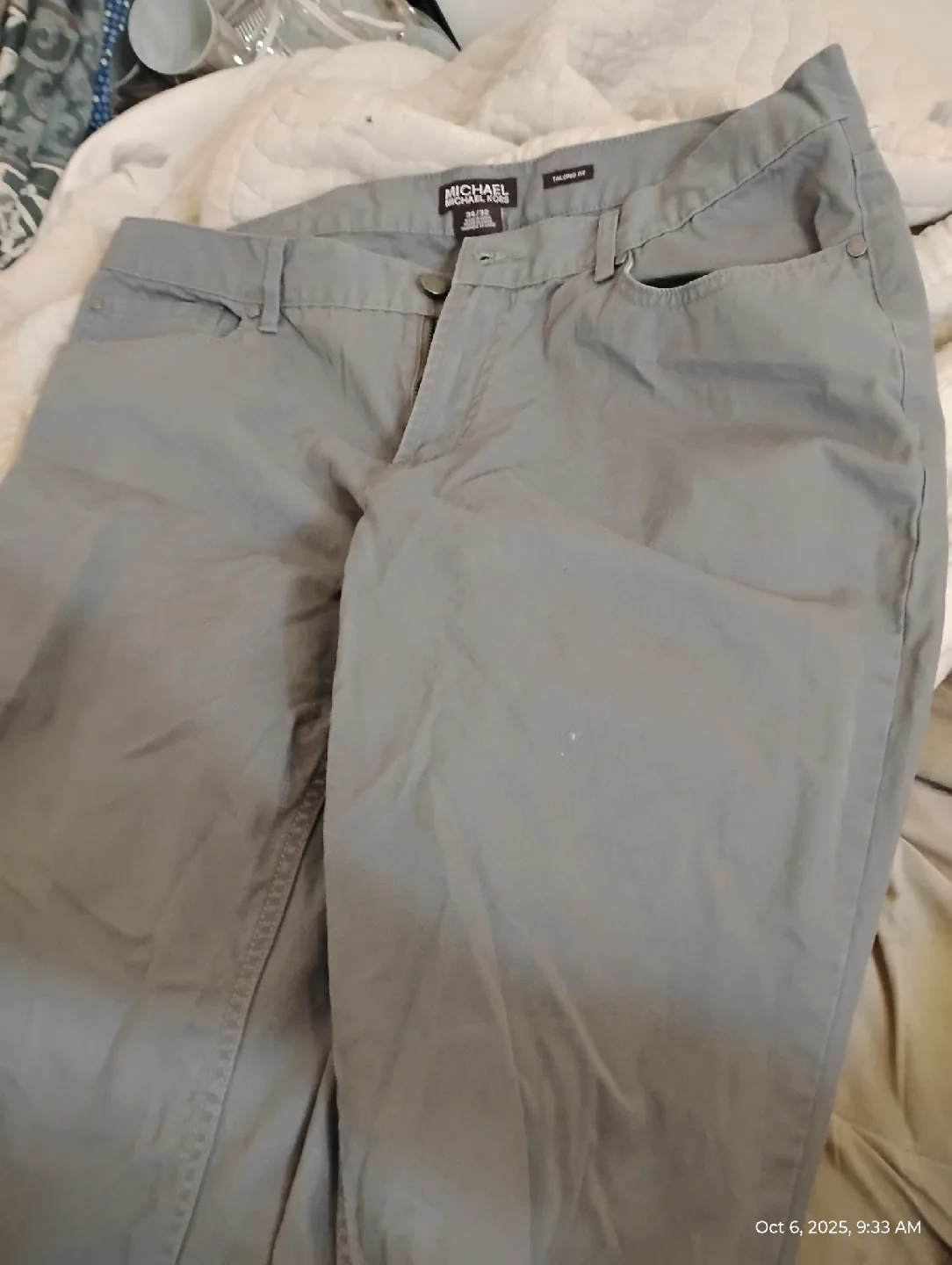 Michael Kors Tailored Fit Pants - 34/32 thumbnail