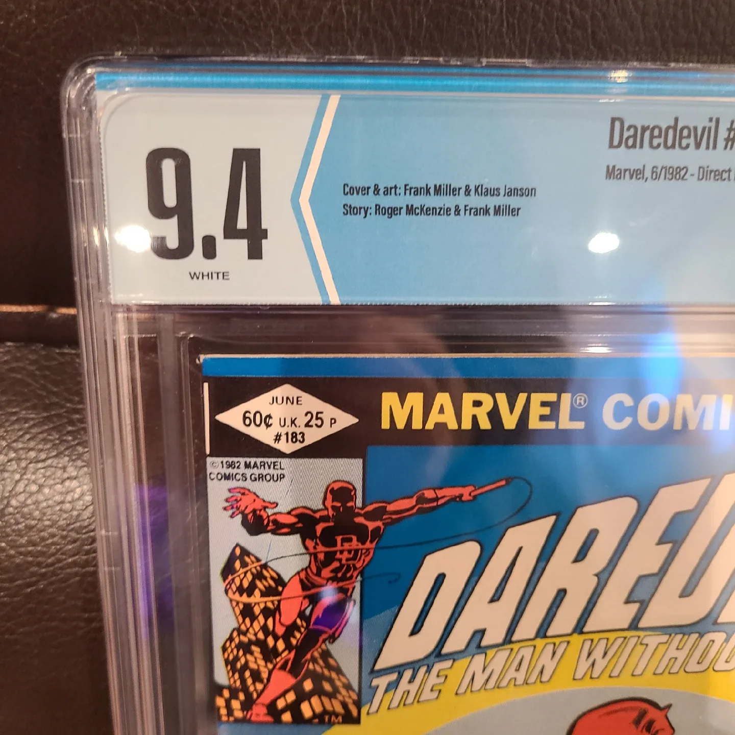 Daredevil #183 Marvel Comic Book Graded 9.4 image indicator(4)