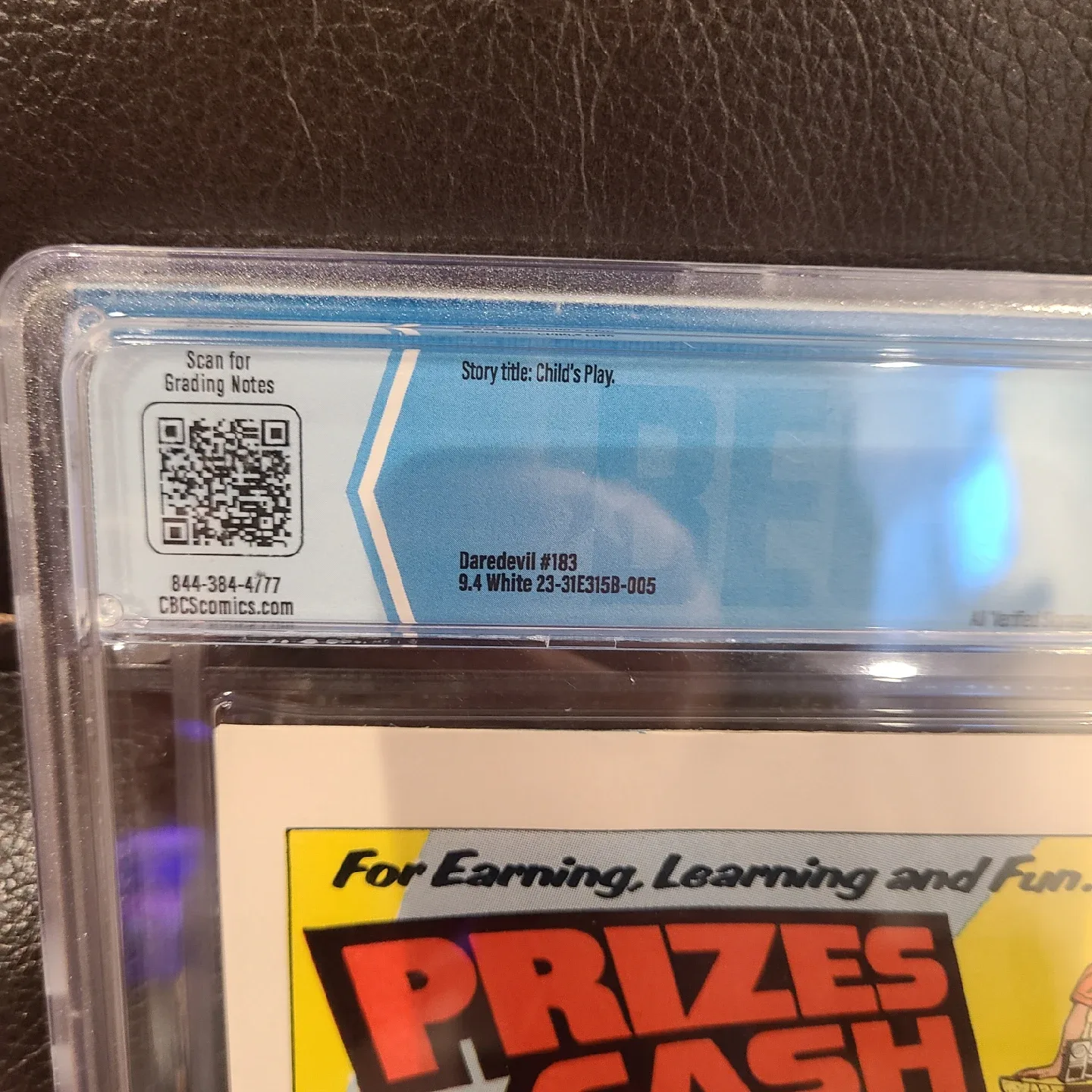 Daredevil #183 Marvel Comic Book Graded 9.4 image indicator(6)