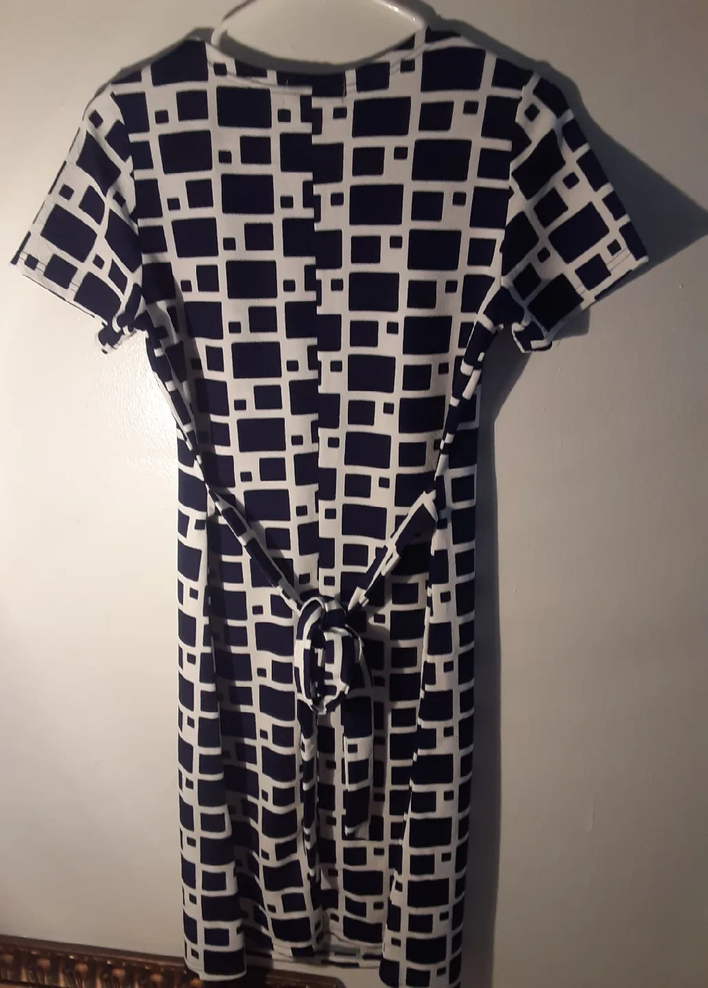 Rock & Rose Dress - White & Navy image indicator(4)