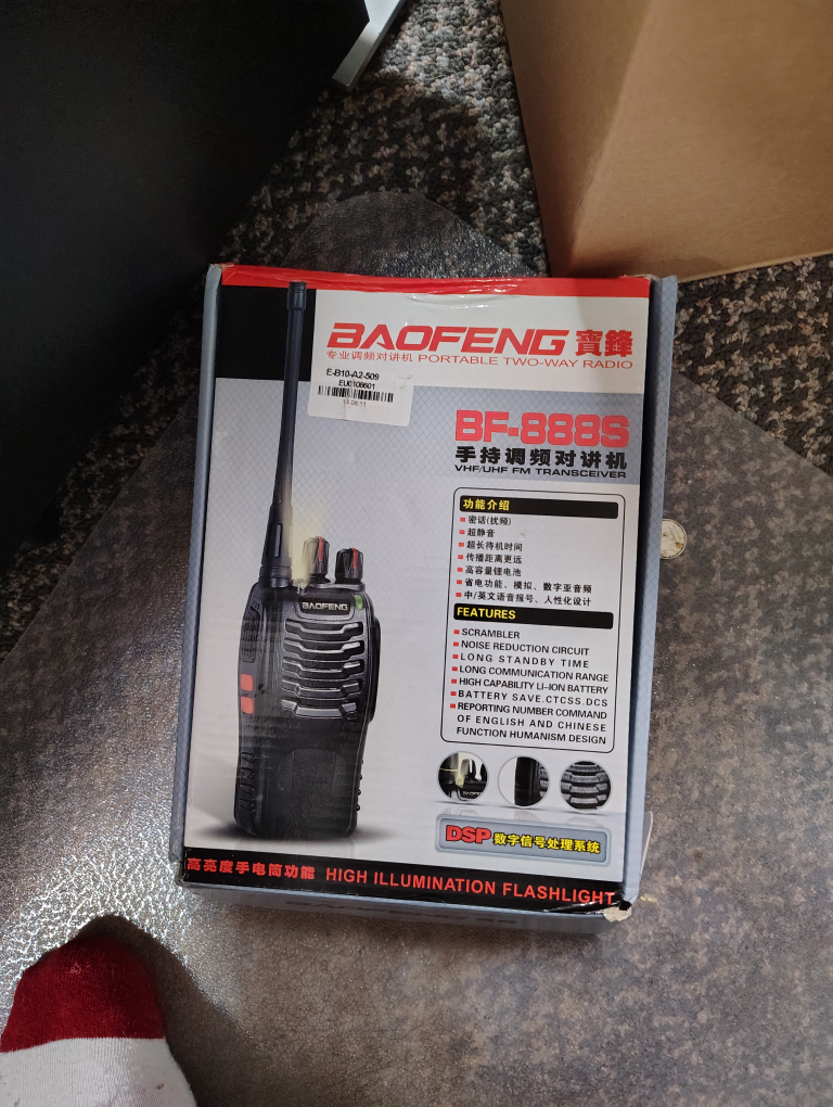 BAOFENG BF-888S Two-Way Radio No Battery