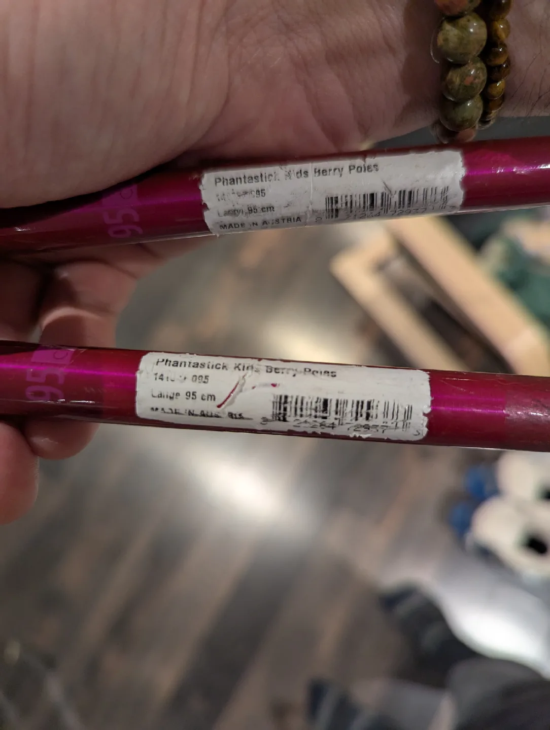 Komperdell Phantastick Kids Berry Poles - 95cm image indicator(3)