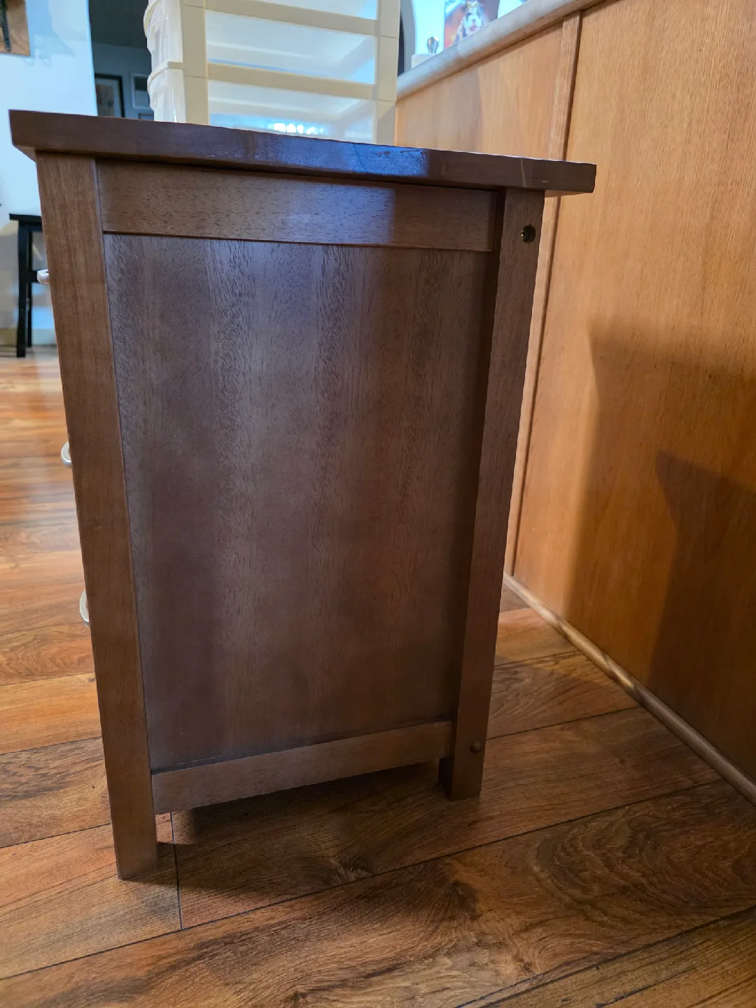 Wooden Nightstand with Drawers image indicator(7)