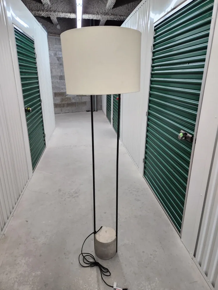 Modern Floor Lamp - Beige Shade image indicator(2)