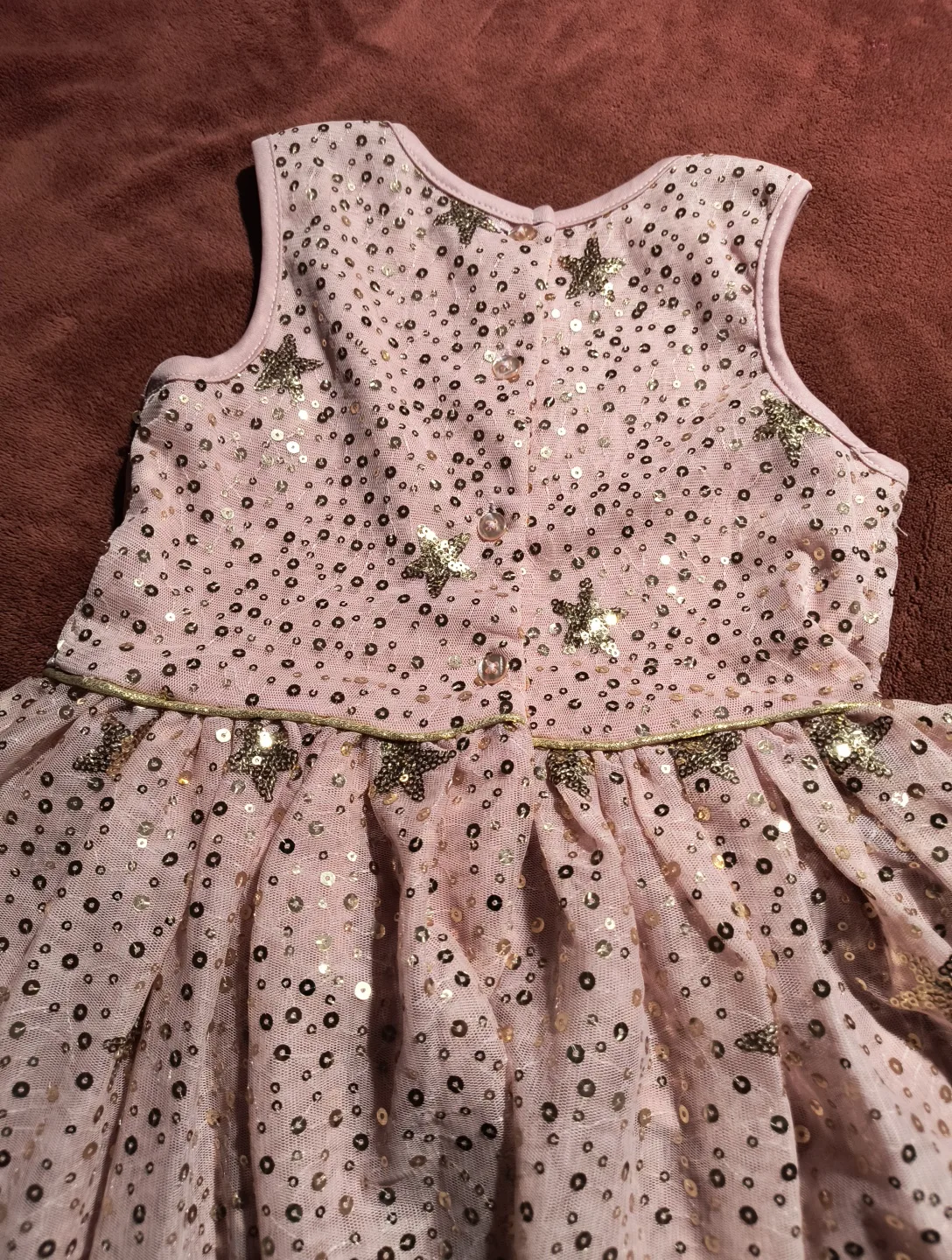 Place & Hearts Pink Star Dress - Size 6X image indicator(2)