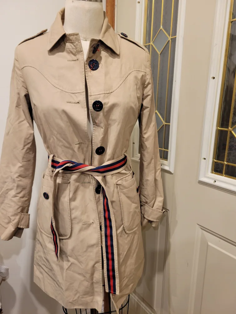 Tommy Hilfiger Size Small Rain Coat image indicator(2)