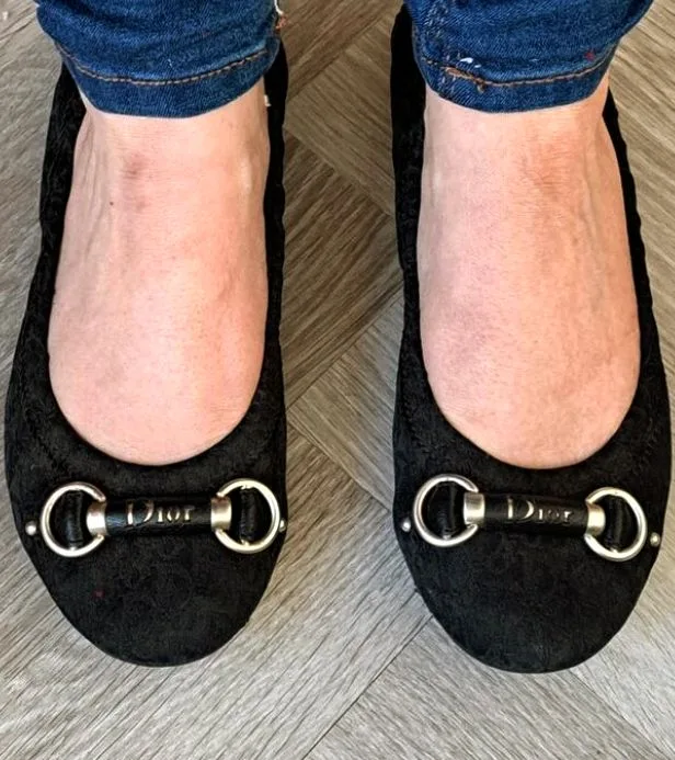 Dior Black Ballet Flats image indicator(3)