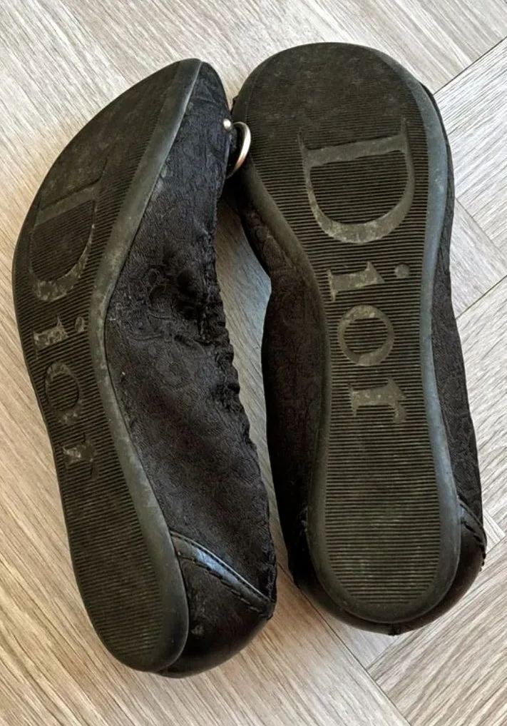 Dior Black Ballet Flats image indicator(4)