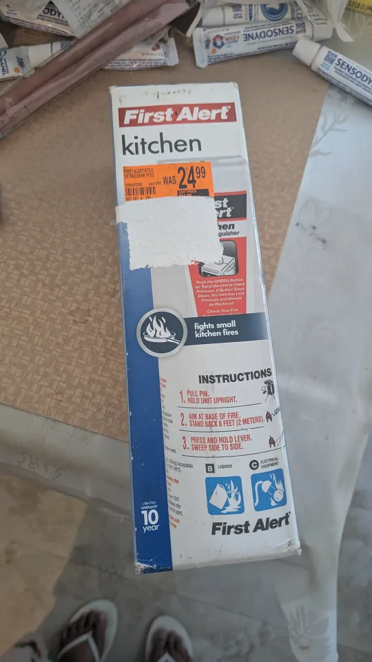 First Alert Kitchen Fire Extinguisher - New thumbnail