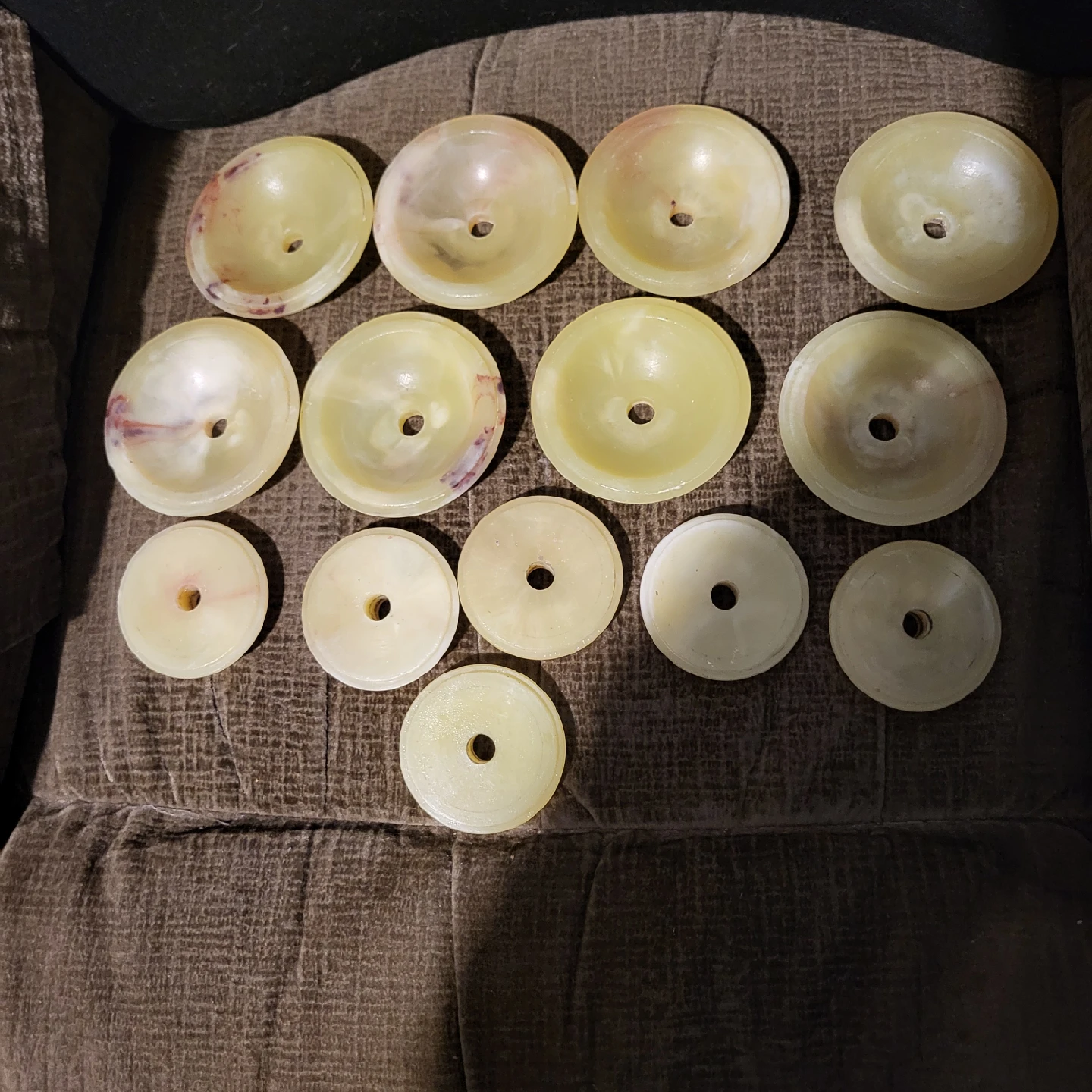 Beige Stone Beads. 14 - photo 2