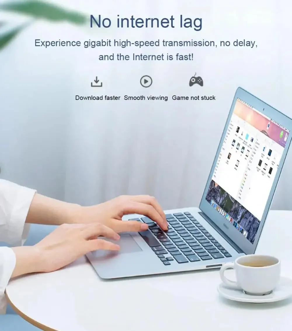 MONK CABLES | Heavy-Duty CAT6 Ethernet Cable | UTP, 10GBPS image indicator(6)