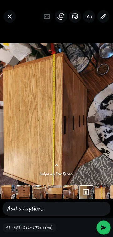 Wooden 4-Drawer Dresser image indicator(7)