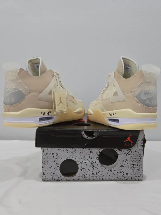 Air Jordan 4 Retro Off- White Sail image indicator(4)