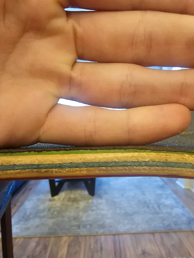 Used Hockey Graphic Skateboard Deck image indicator(5)