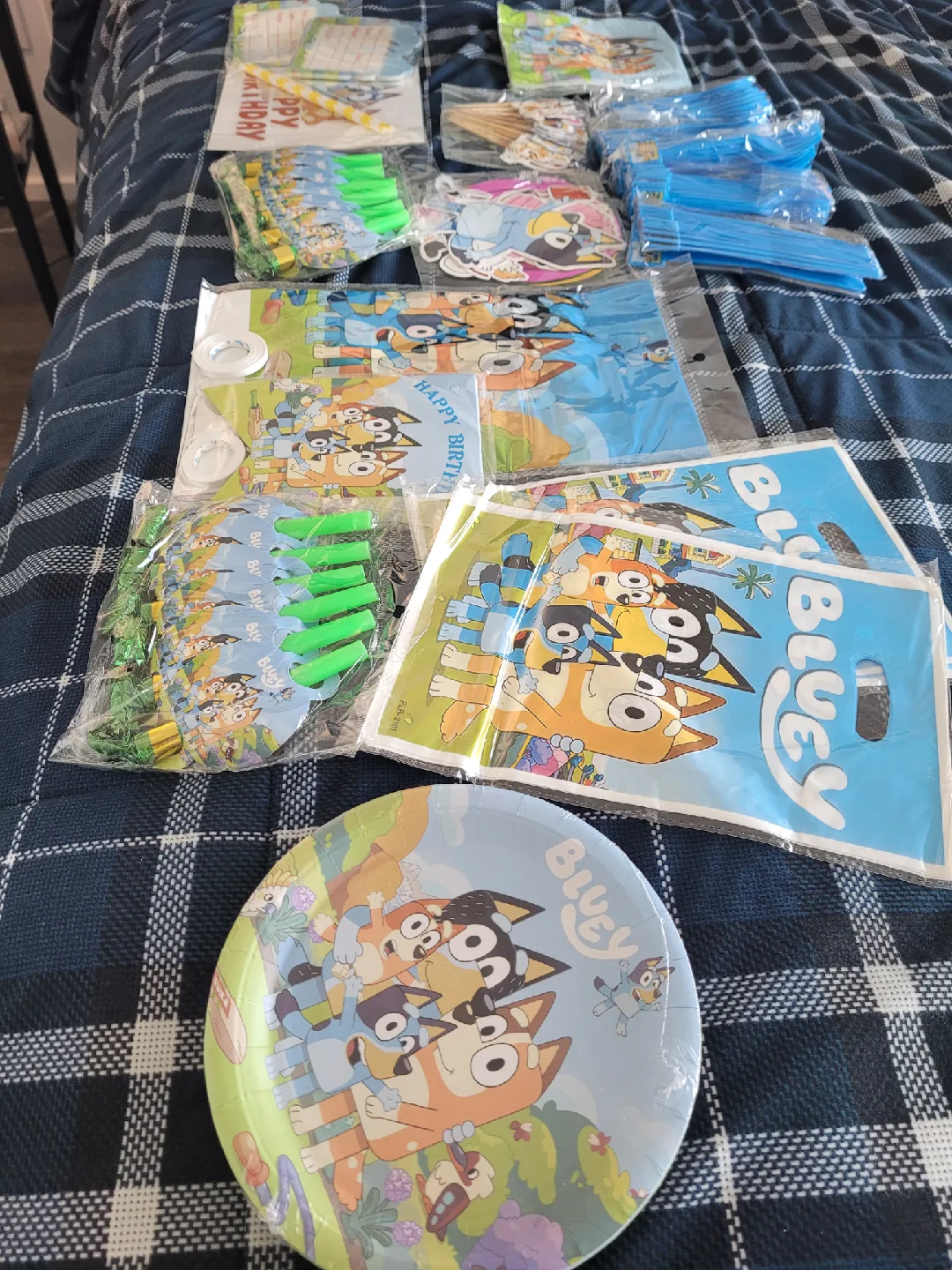 Brand NEW Bluey Birthday Party Set image indicator(2)