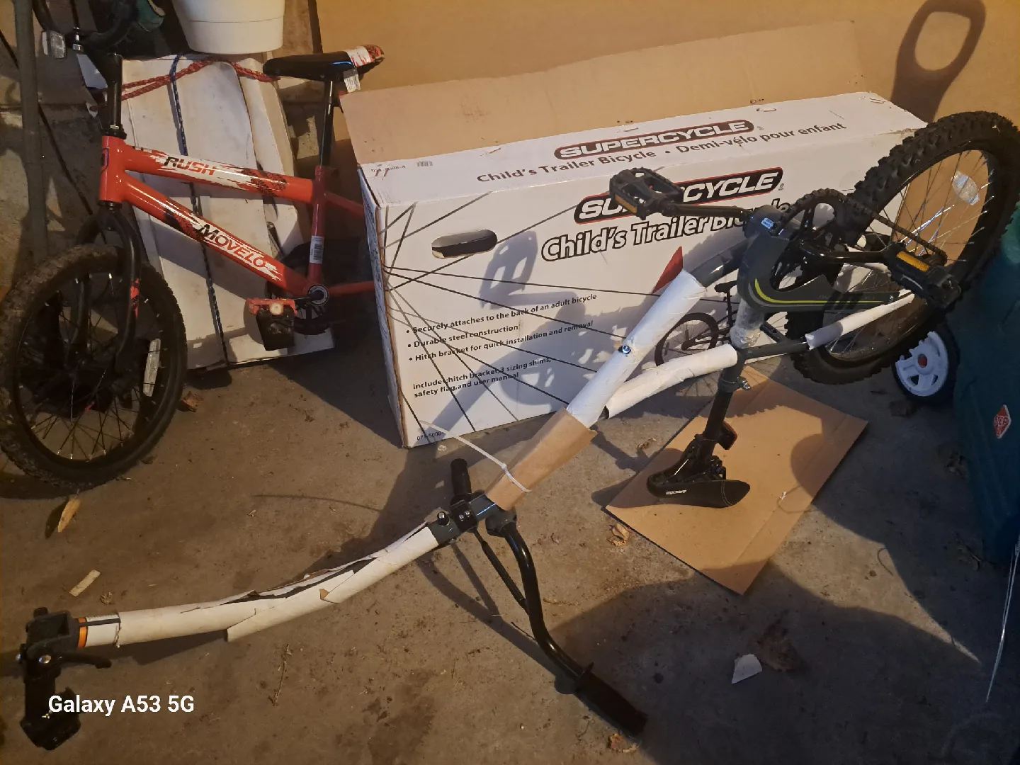 Supercycle Child's Trailer Bicycle - Ride-A-Long image indicator(3)