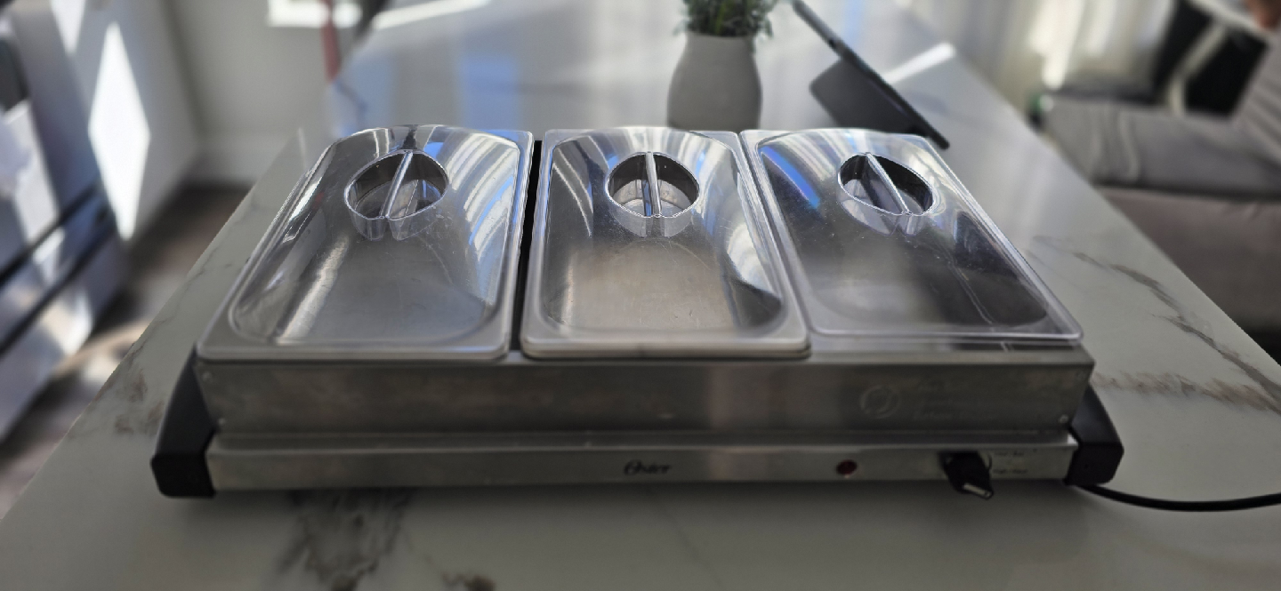 Oster Triple Buffet Server Food Warmer