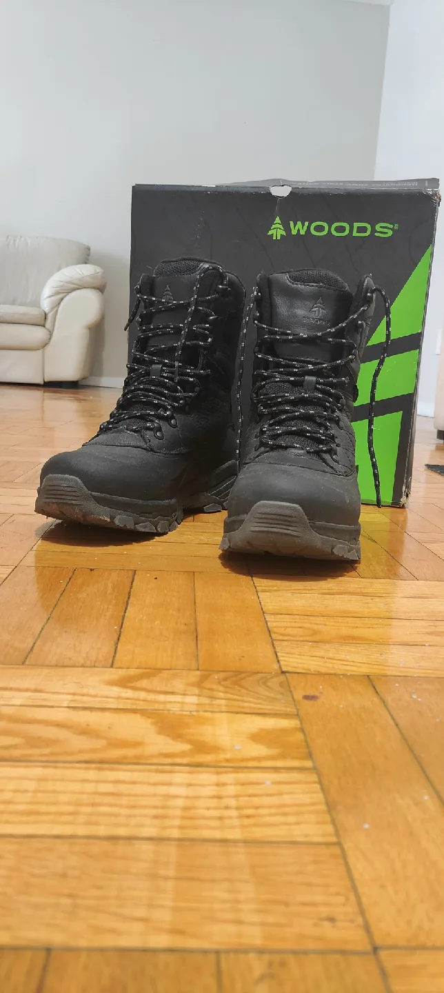 Woods Black Winter Boots with Box image indicator(4)