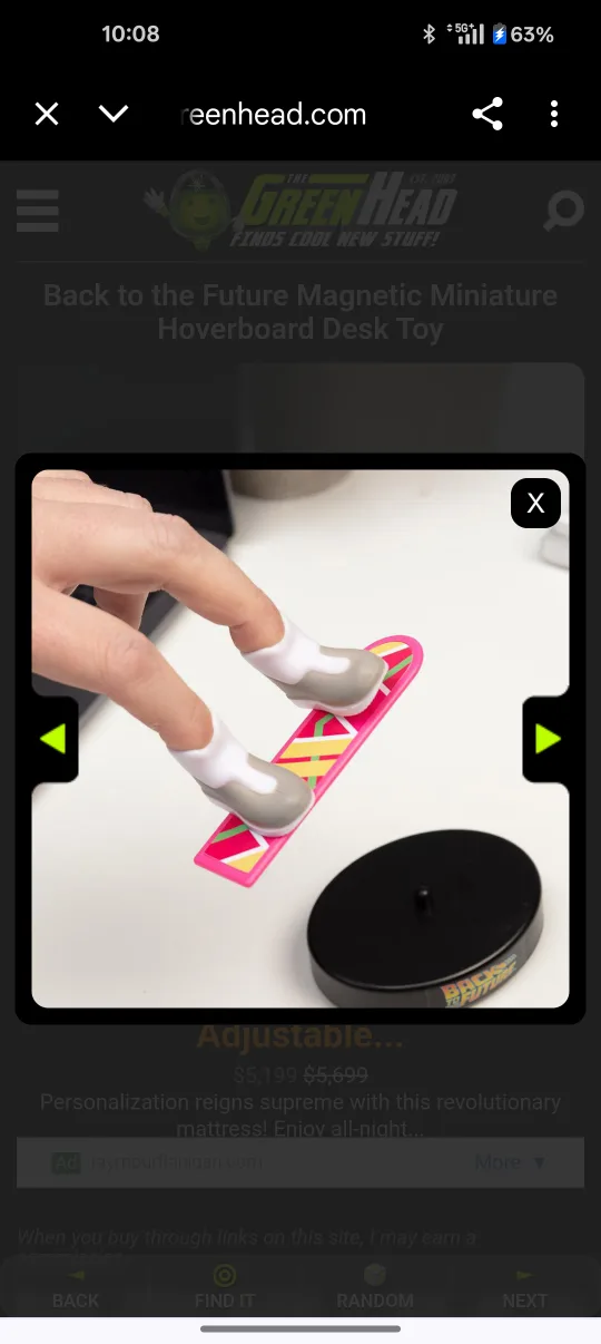 Back to the Future Figurine small Display image indicator(2)