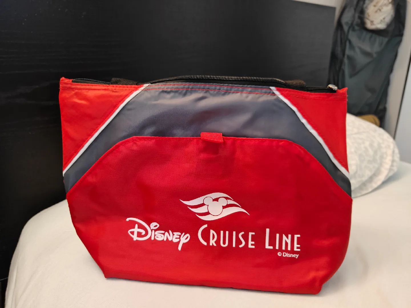 Disney Cruise Line Red Lunch Bag image indicator(2)