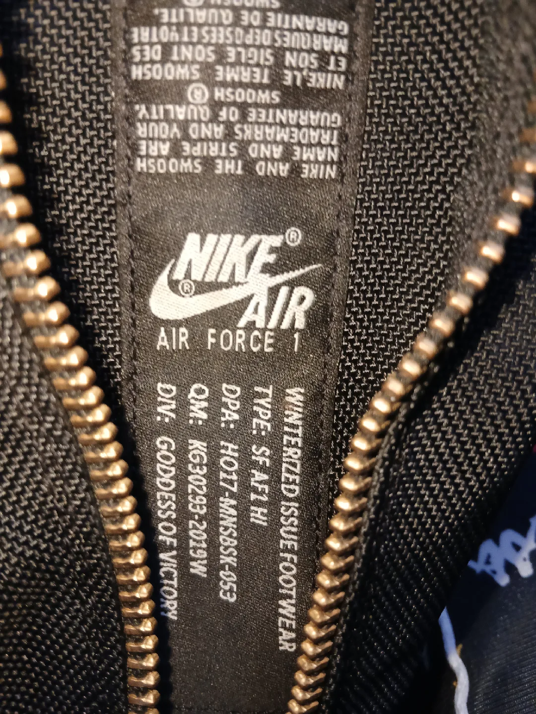 Nike Air Force 1 SF AF1 High Boots, Black image indicator(5)