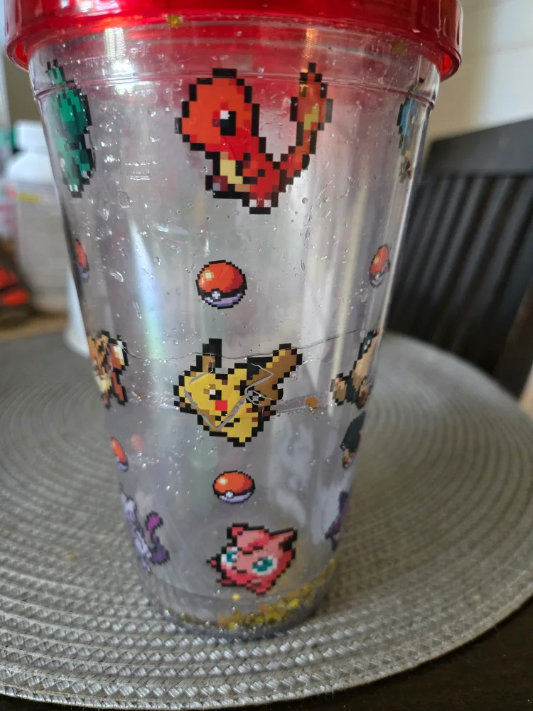 Pokemon Pixel Art Tumbler with Lid image indicator(2)