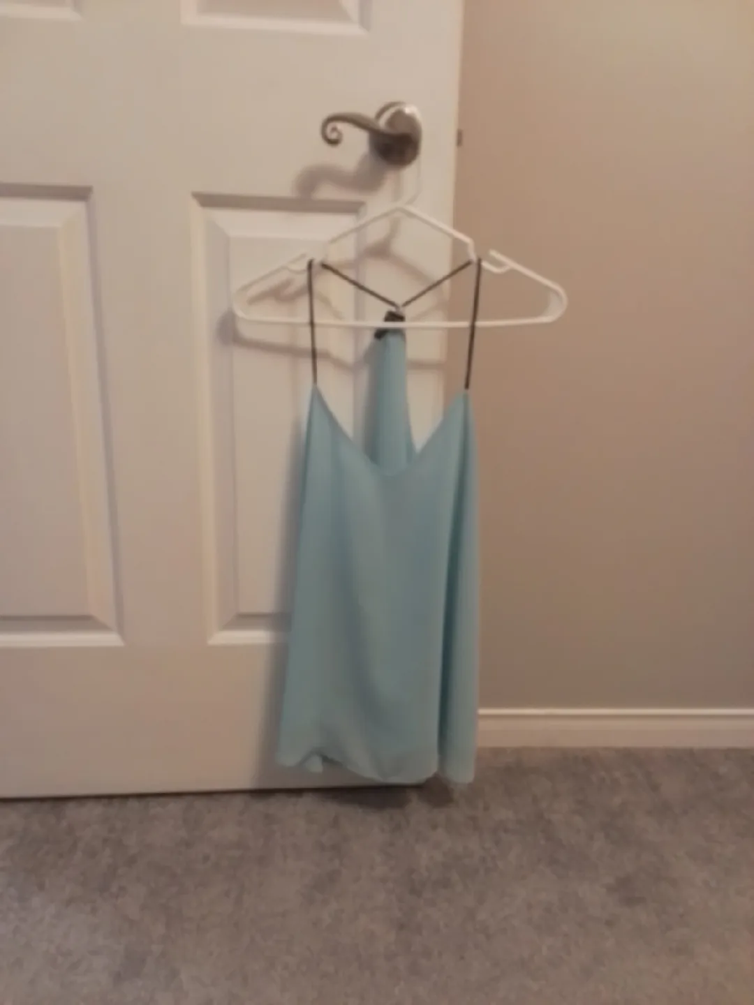womens Light Blue Cami Top size medium thumbnail