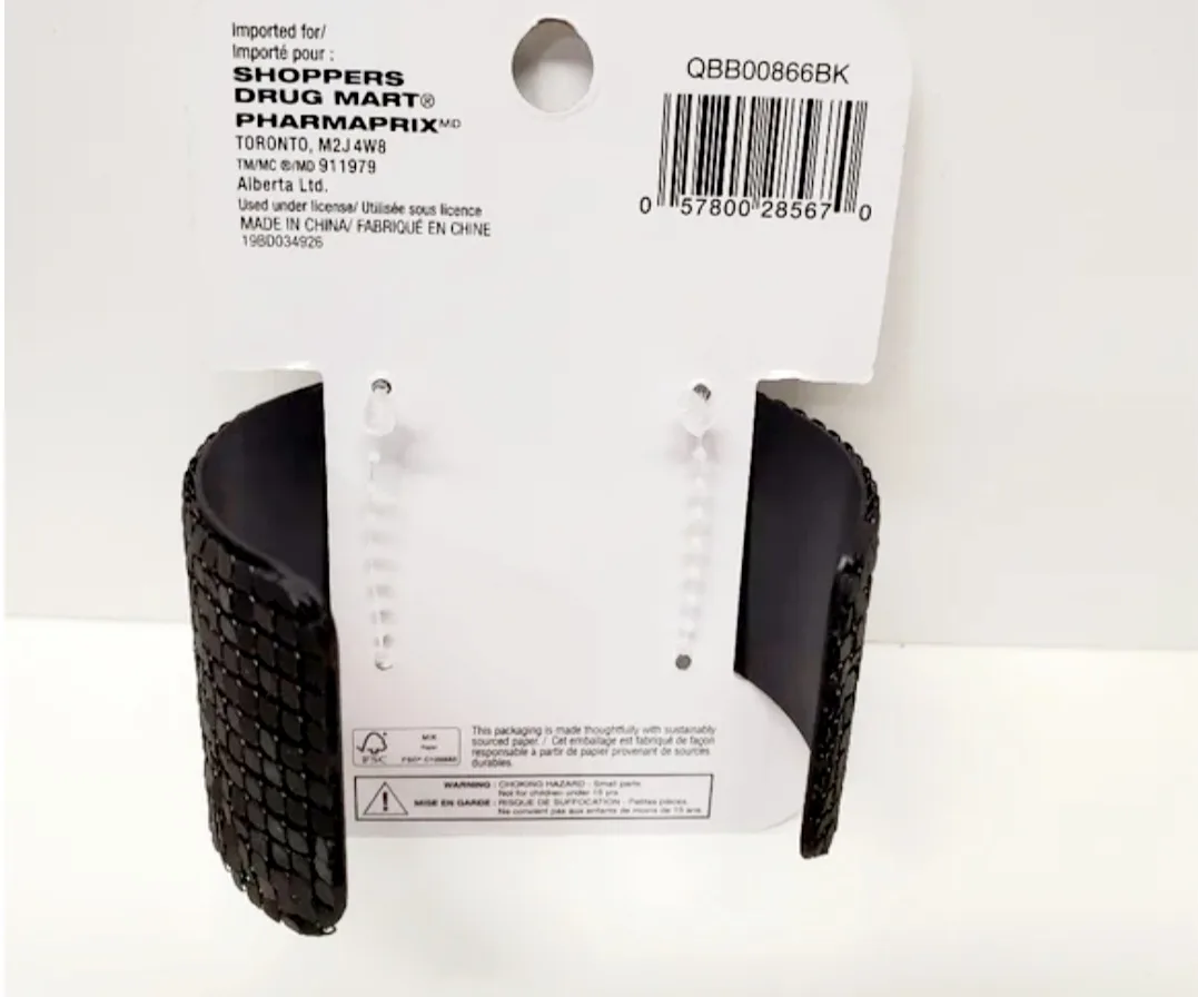 New Black Cuff Bracelet with Rose image indicator(2)