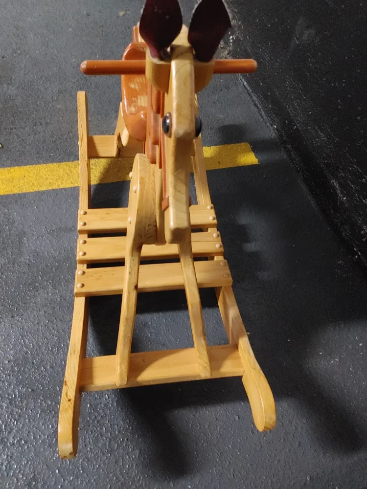 Wooden Rocking Horse image indicator(5)