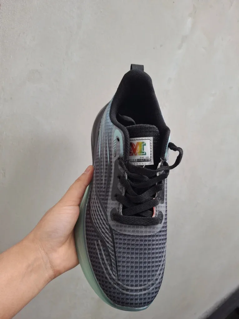 Fashion Sneakers - Grey & Blue image indicator(4)