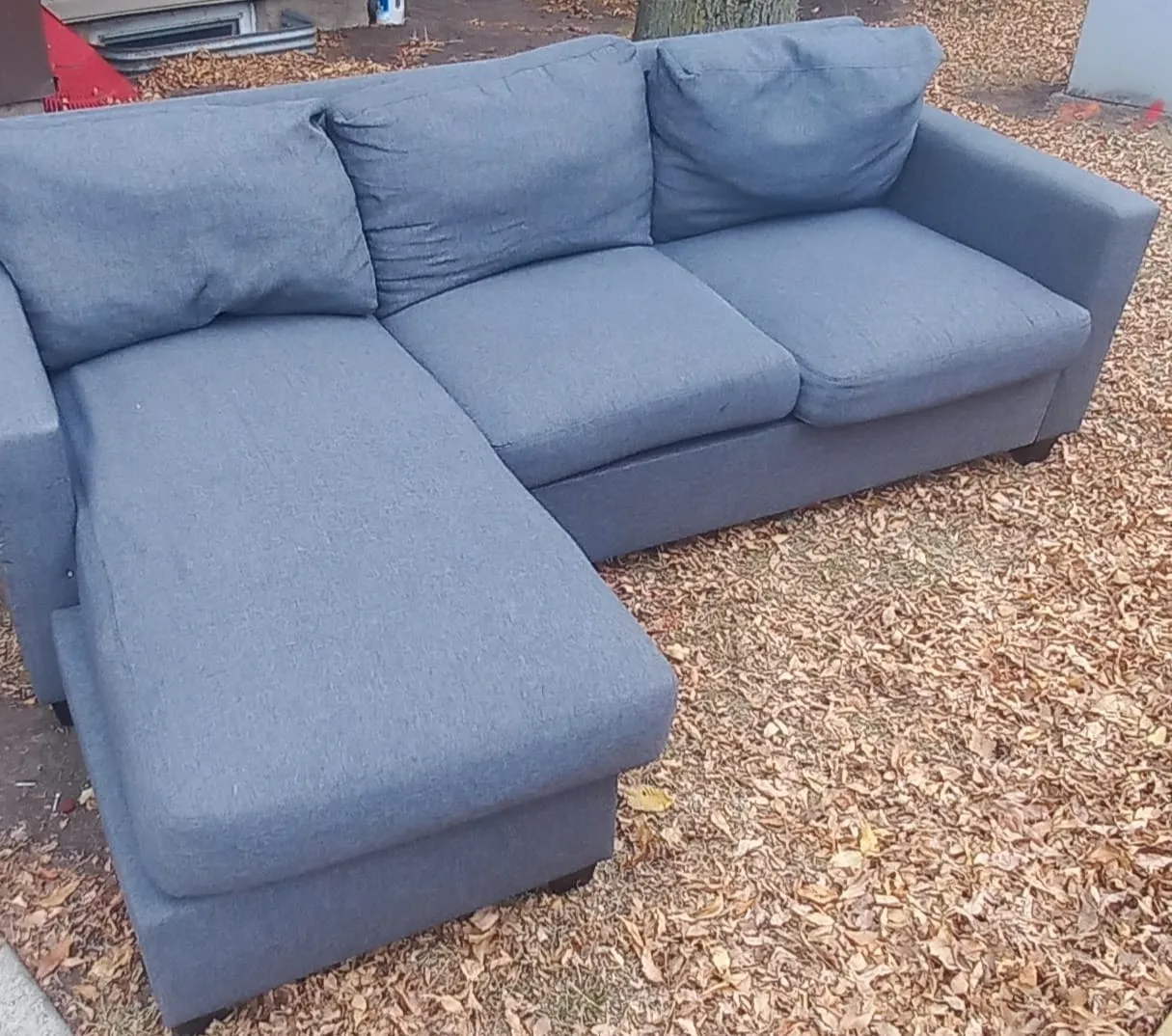 Grey sectional free delivery