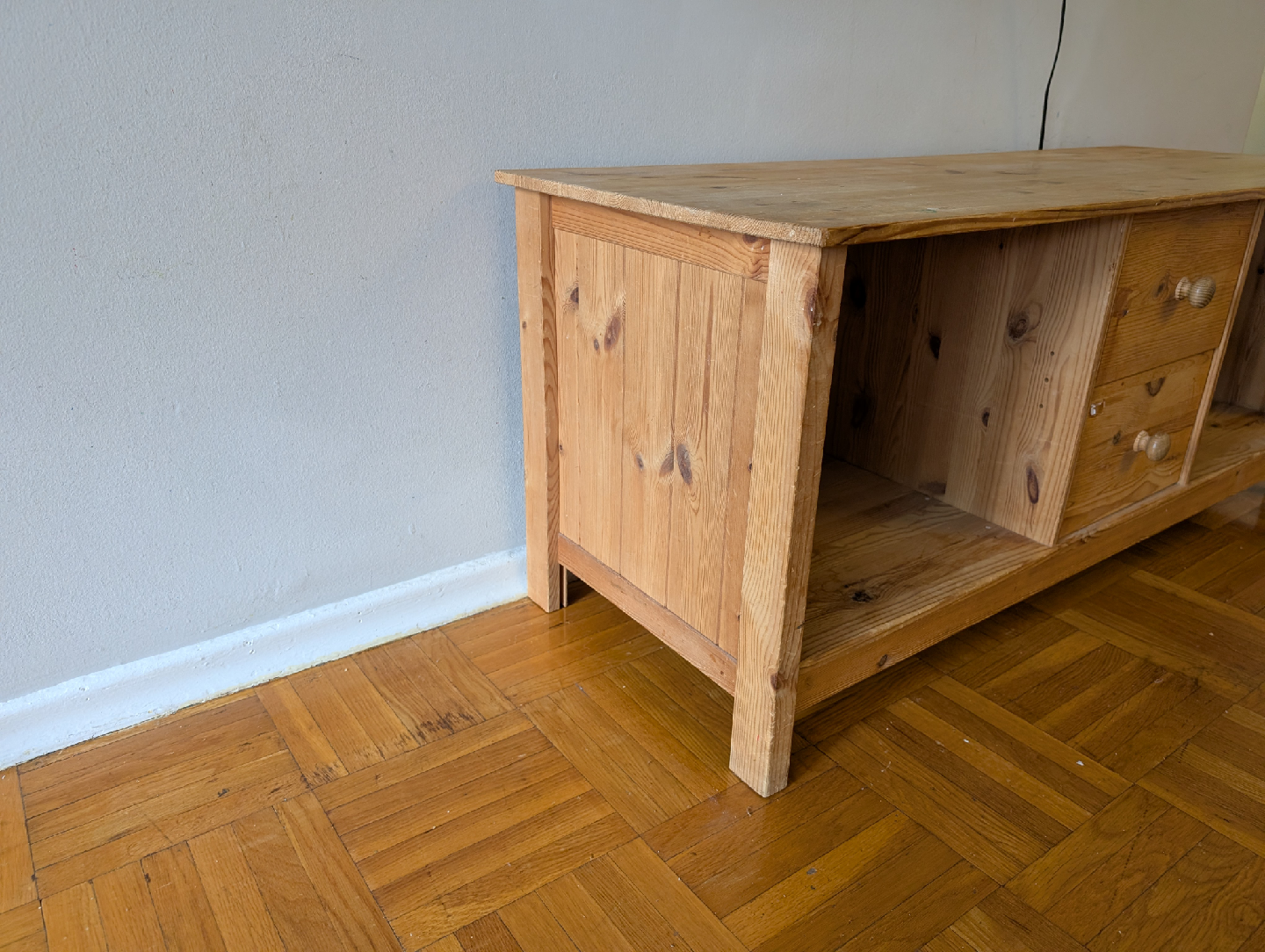 Wooden TV Stand/Console Table - photo 3