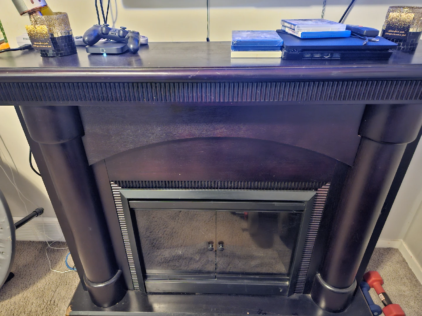 Used Electric fireplace - photo 2