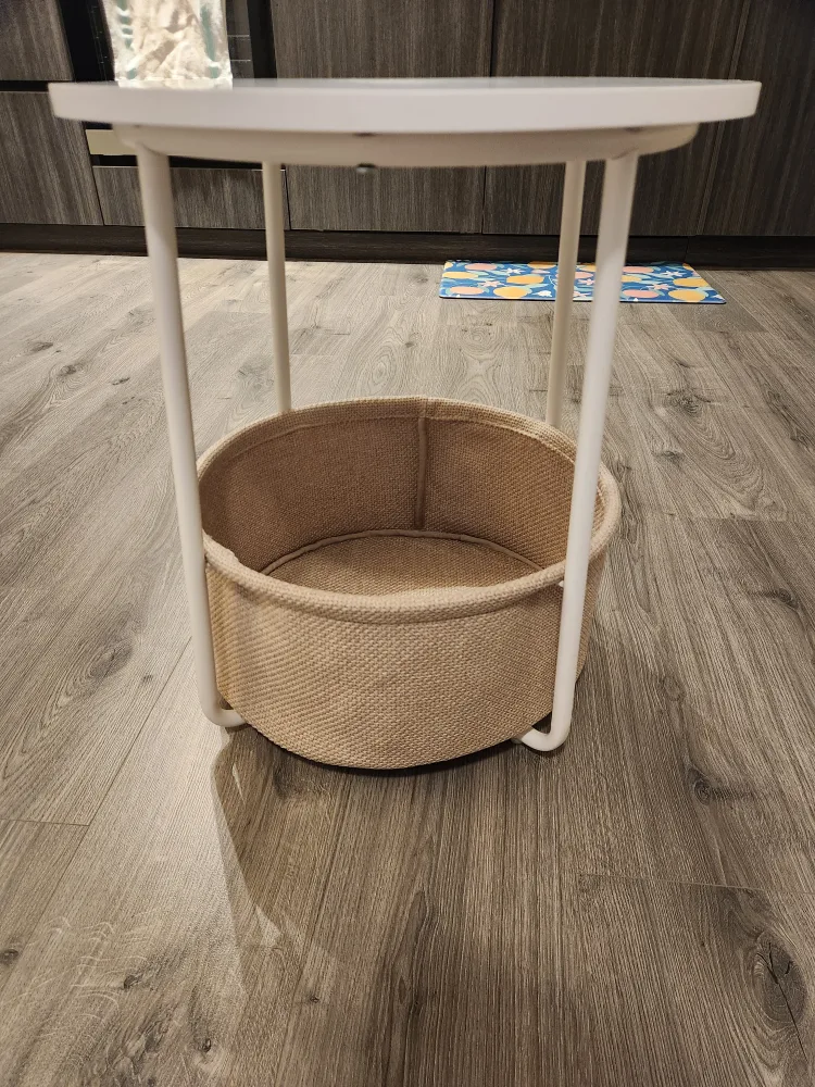 VASAGLE Small Round Side End Table image indicator(7)