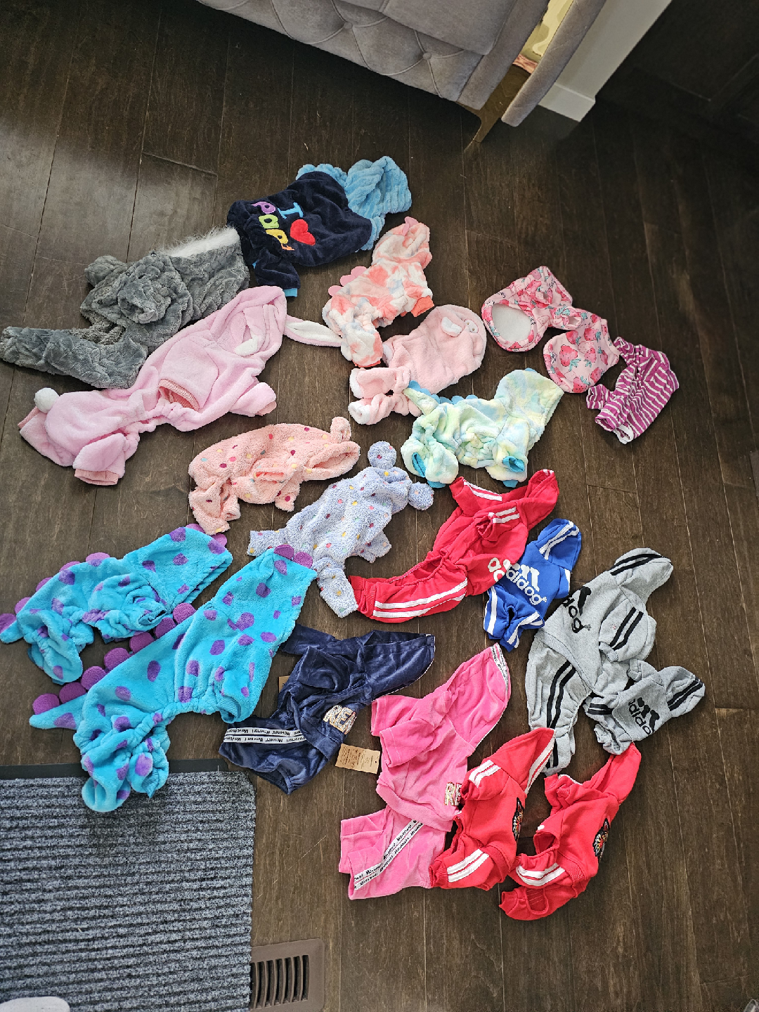 Assorted Dog Clothes - Small Sizes (New never used)each $15