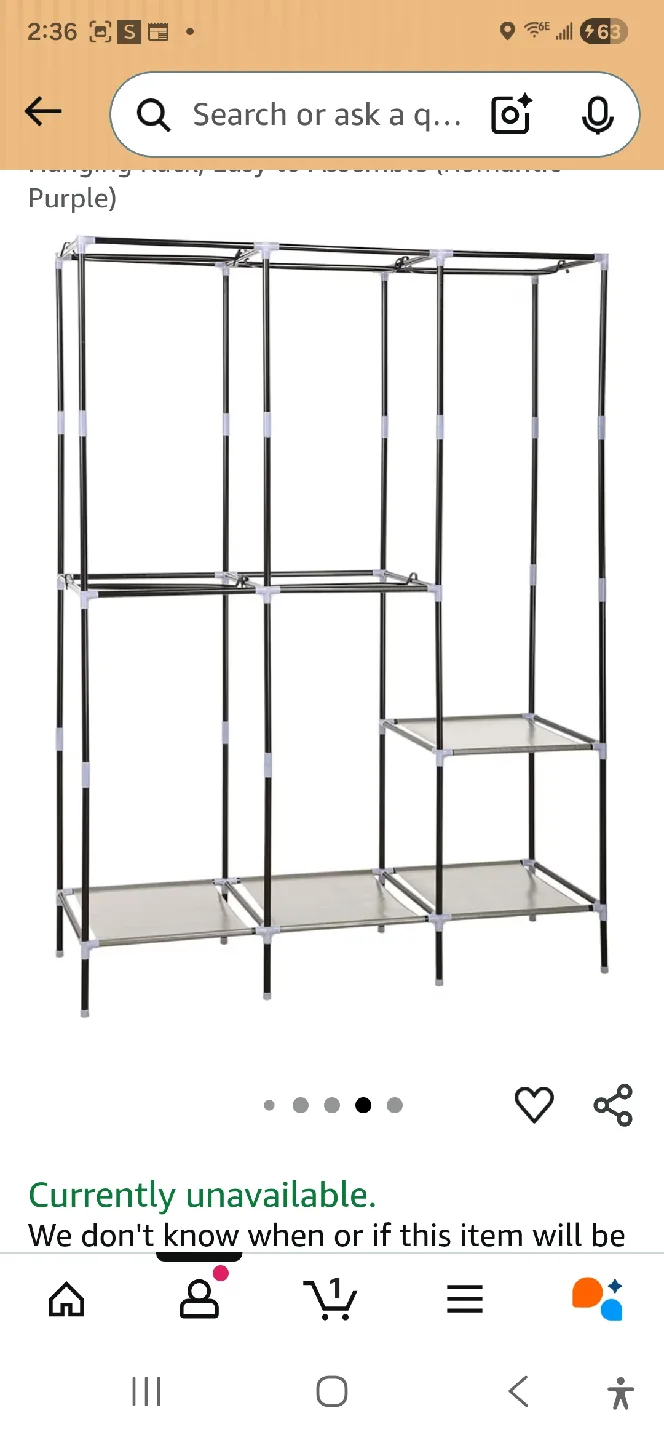 Portable Closet - Spare pieces only and covers image indicator(2)