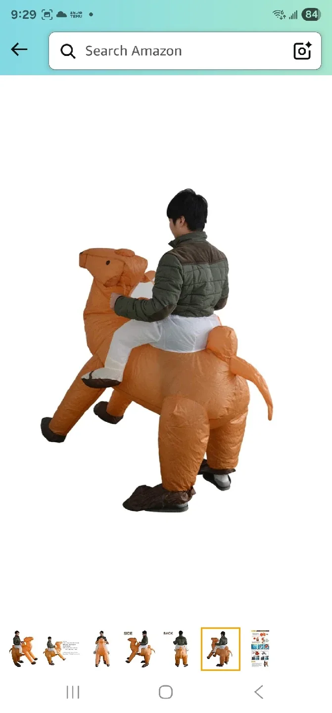 Inflatable Halloween Costume (New never used, Each $25) image indicator(6)