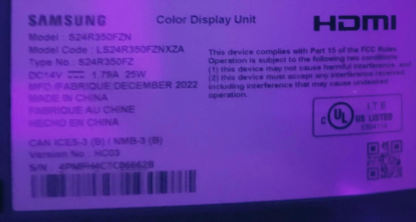 Samsung 24" SR35 Essential Monitor - New in Box - photo 3