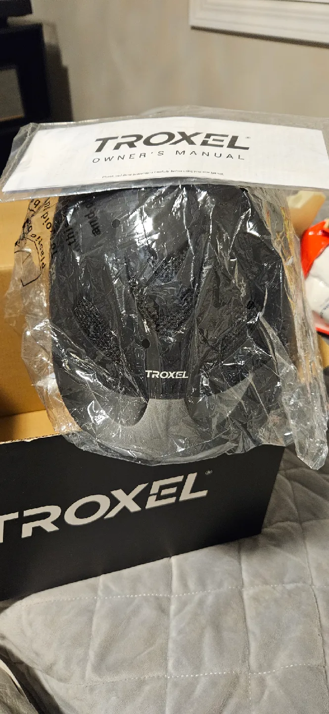 New Troxel Liberty Black Equestrian Helmet Size L image indicator(3)