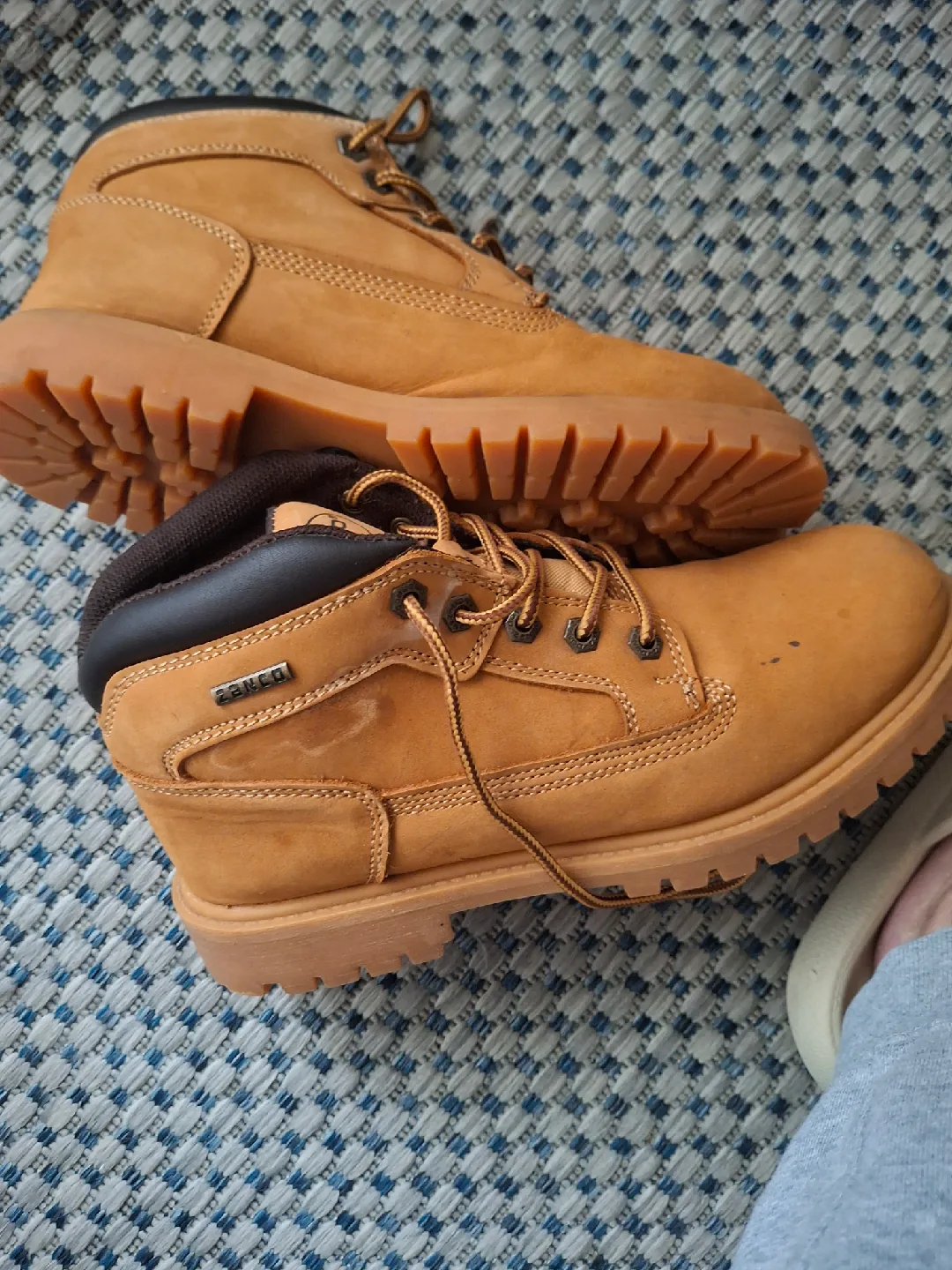 Zanco Leather Upper Work Boots - Size 8.5 image indicator(3)