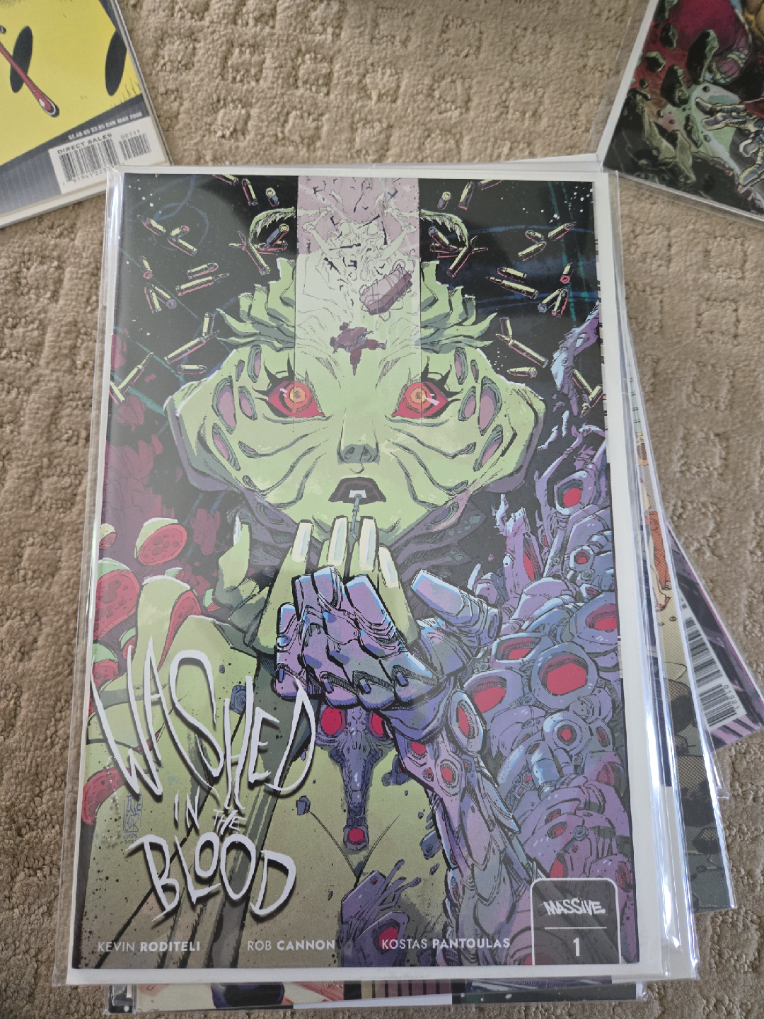 Washed in the Blood Comic Book by Kevin Roditeli