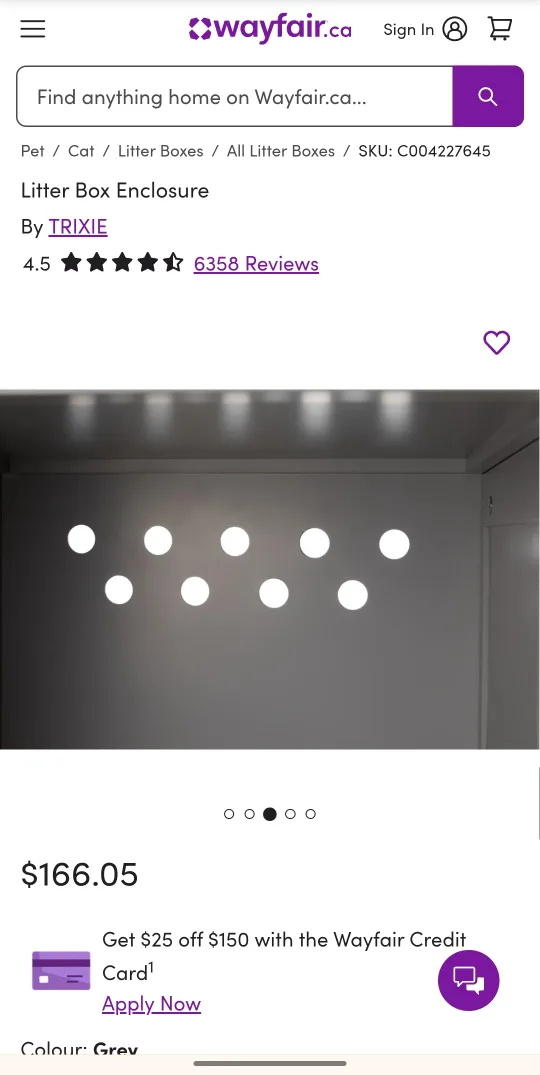 Trixie Litter Box Enclosure - white image indicator(6)