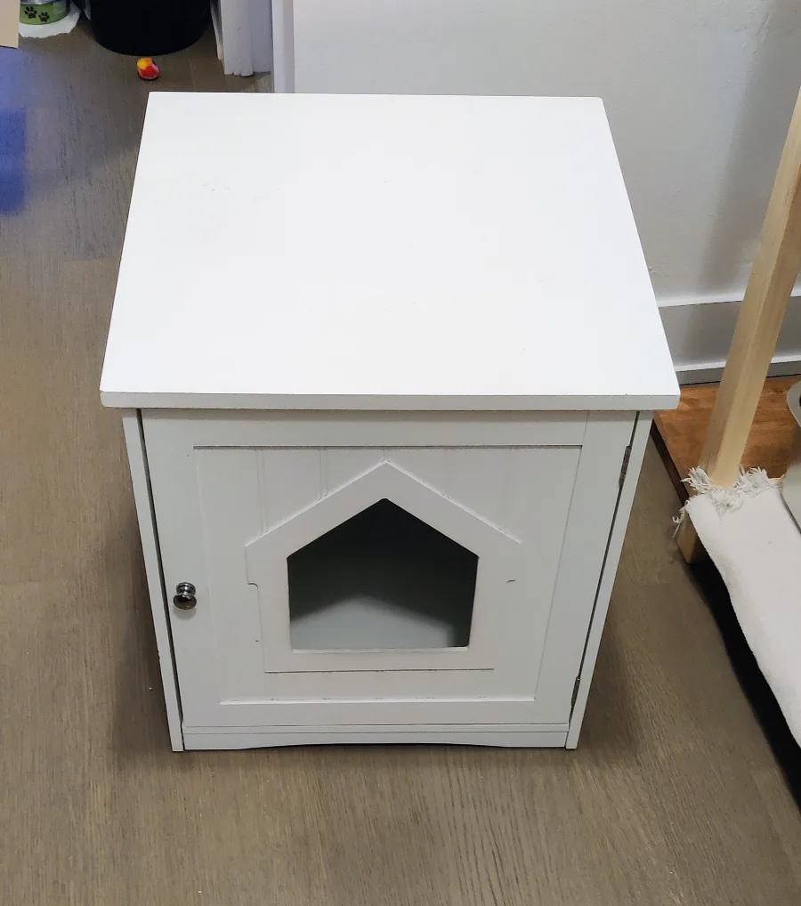 Trixie Litter Box Enclosure - white image indicator(9)