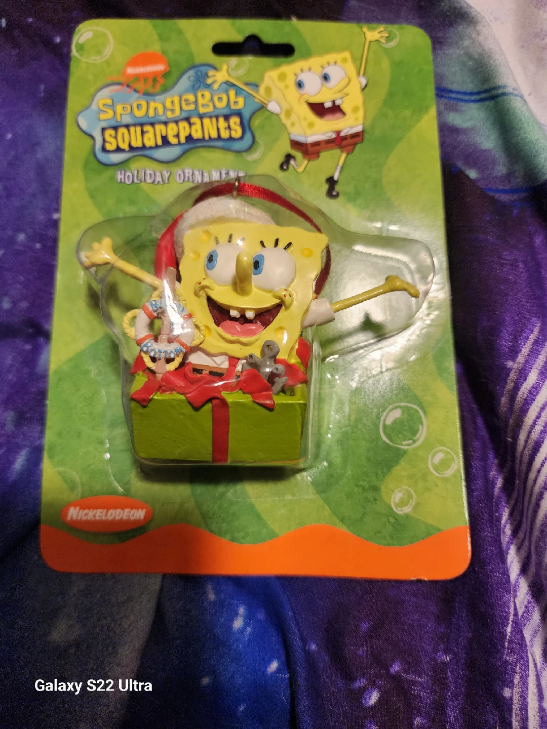 SpongeBob SquarePants Holiday Ornament, New