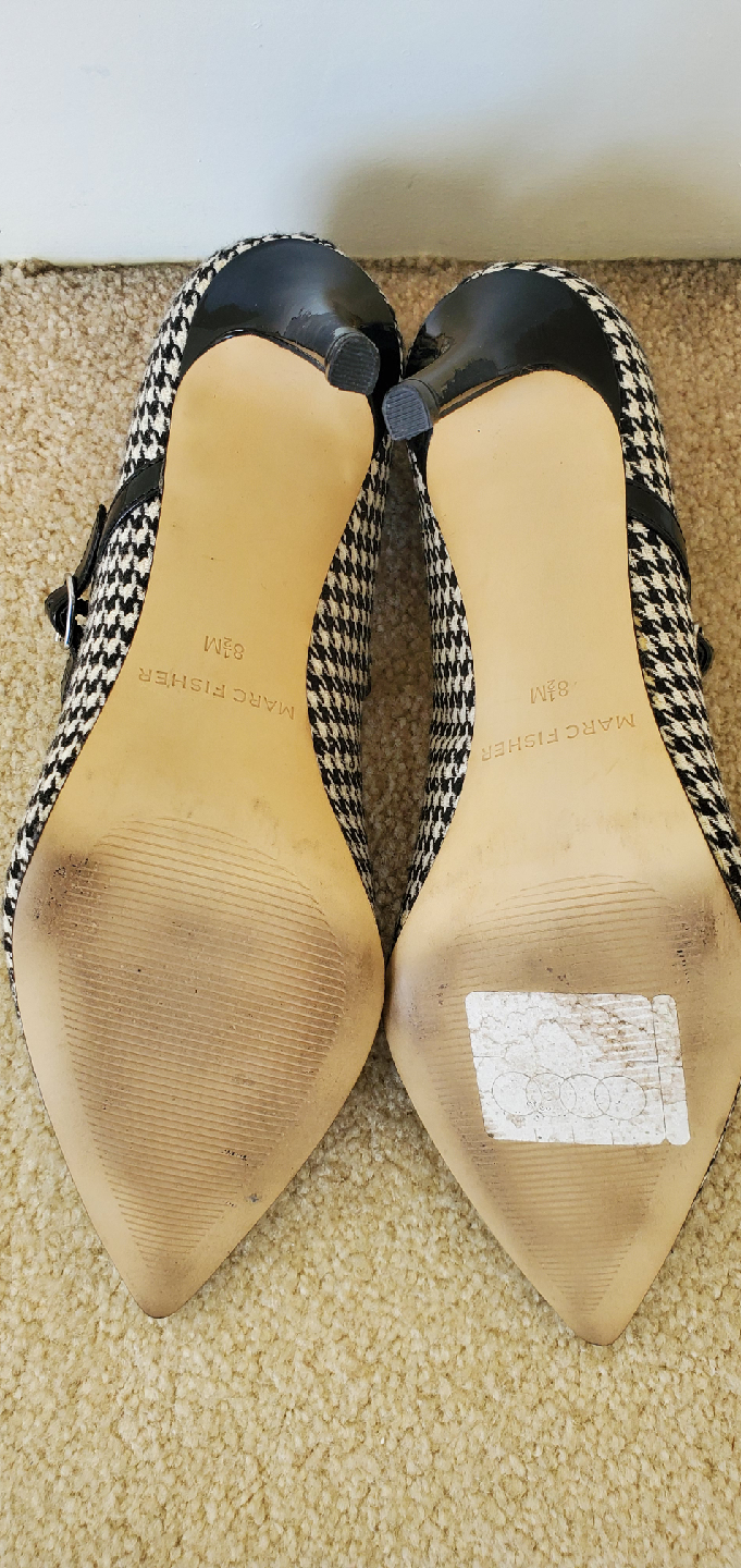 Marc Fisher Houndstooth Heels - Size 8.5 - photo 3