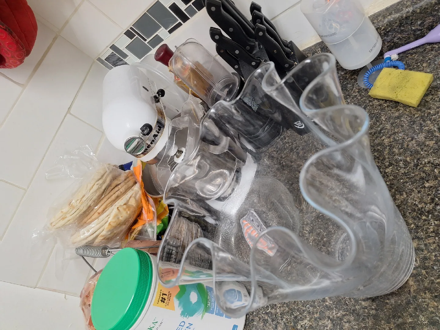 Vintage handkerchief vase - handmade in poland image indicator(2)