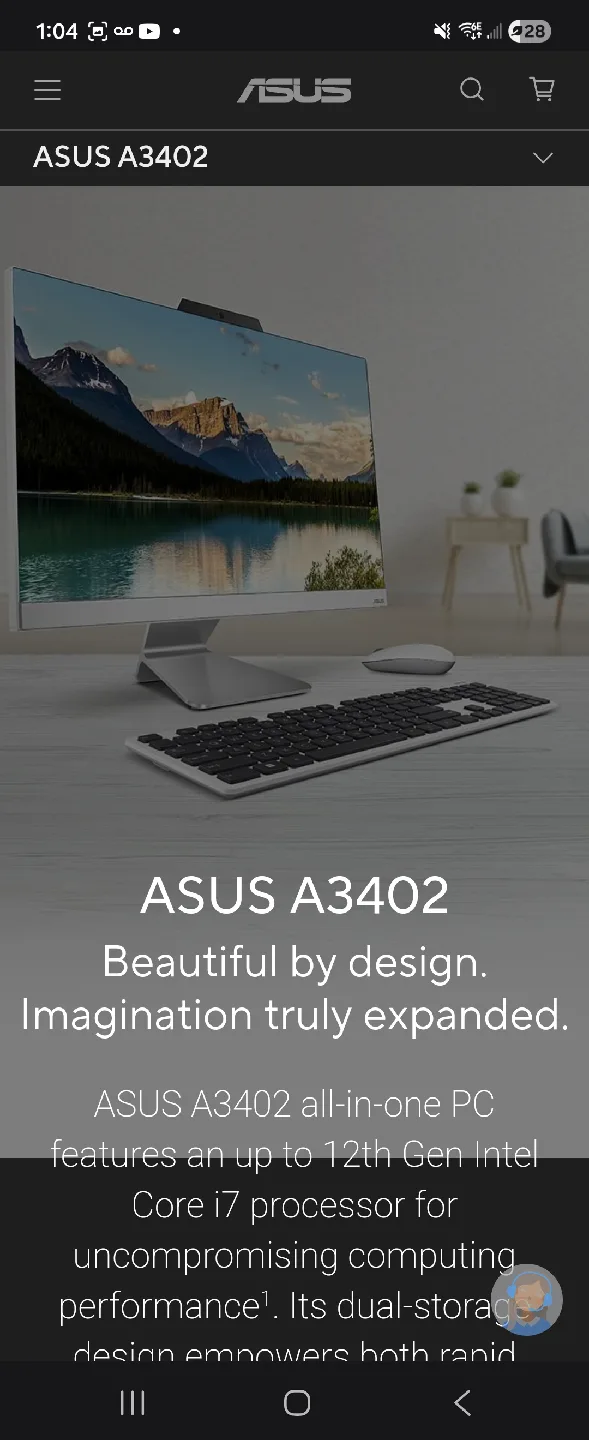 ASUS A3402 All-in-One PC image indicator(5)