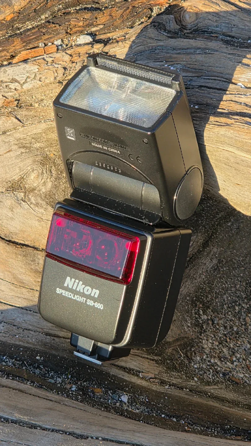 Nikon D80 Camera, Speedlight SB-600 Flash & Lowepro Bag image indicator(5)